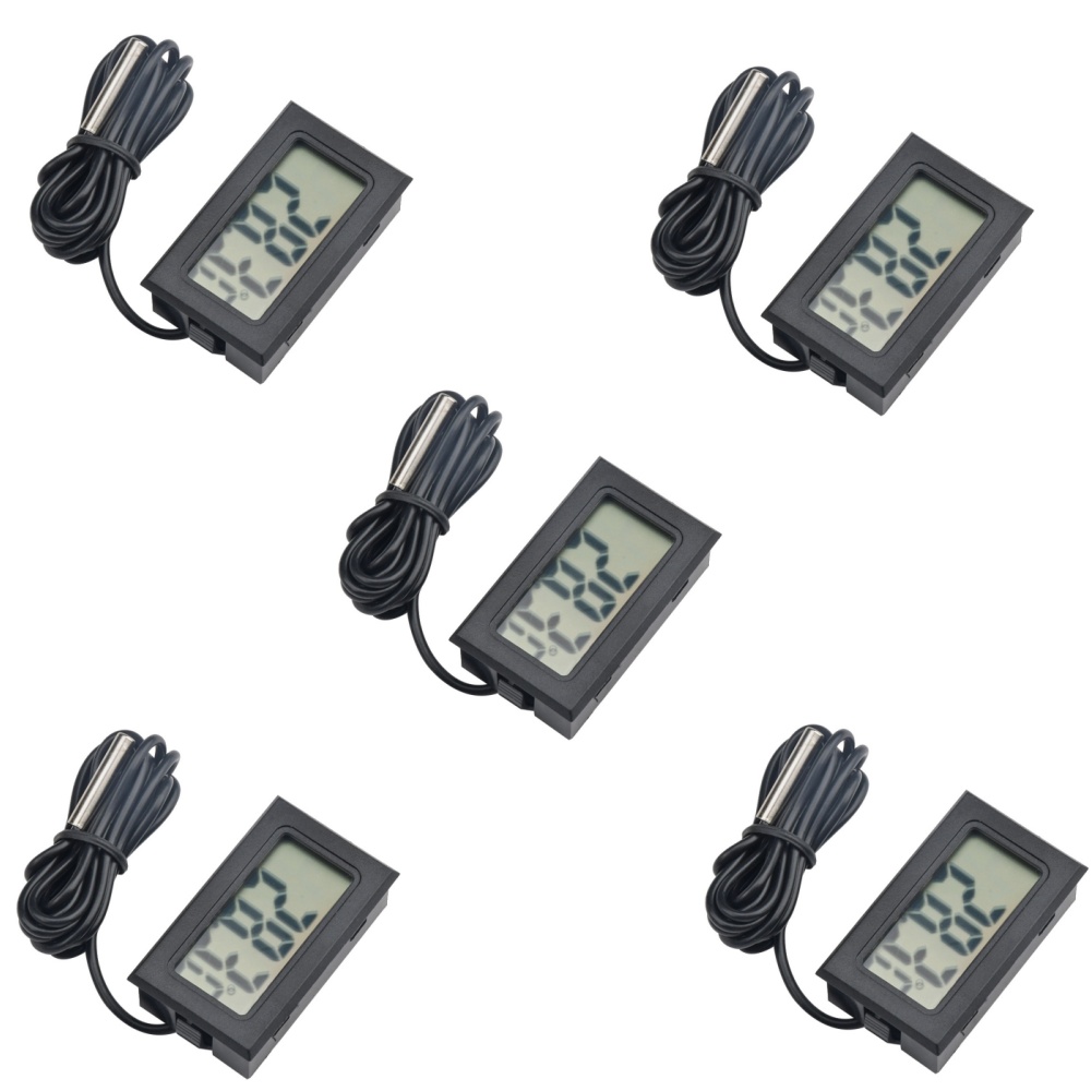 Battery Monitor Coulometer - ミニ液晶デジタル温度計 FY-10 埋め込み温度センサーモニターウォーターバス水族館車の温度テスター検出器
