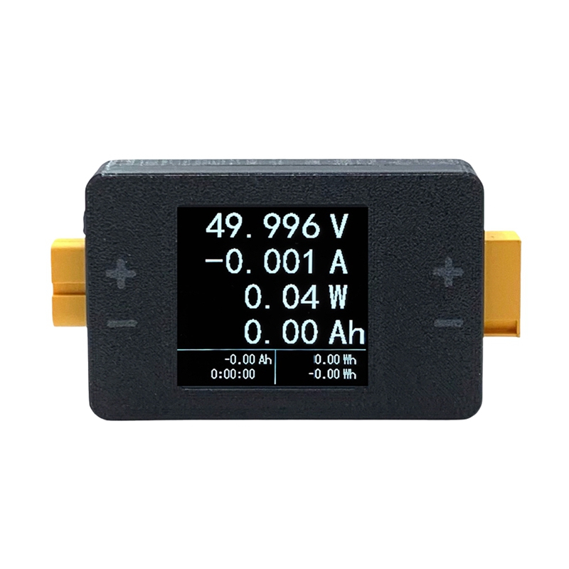 Battery Monitor Coulometer - XT60 8-150V パワーメーター DC 電圧電流パワーアナライザー航空機モデルバッテリーテスター