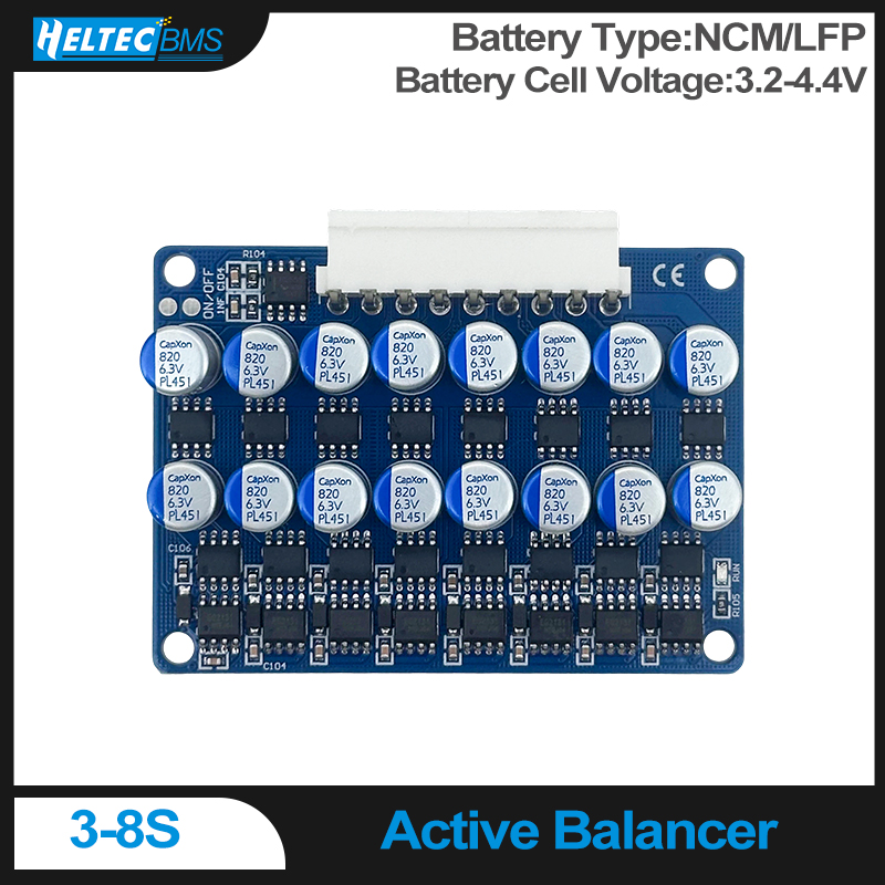 Battery Equalizer Balancer - 3A 全体グループバランサー アクティブリチウムイオンLifepo4バッテリーイコライザー エネルギー伝送コンデンサ BMSボード 3S