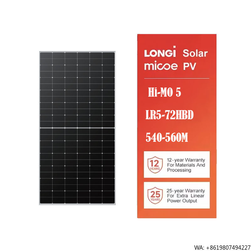 Longi Panel Lr5 - ロンジ Hi-MO 5 LR5-72HBD 540-560M HPBCセル
