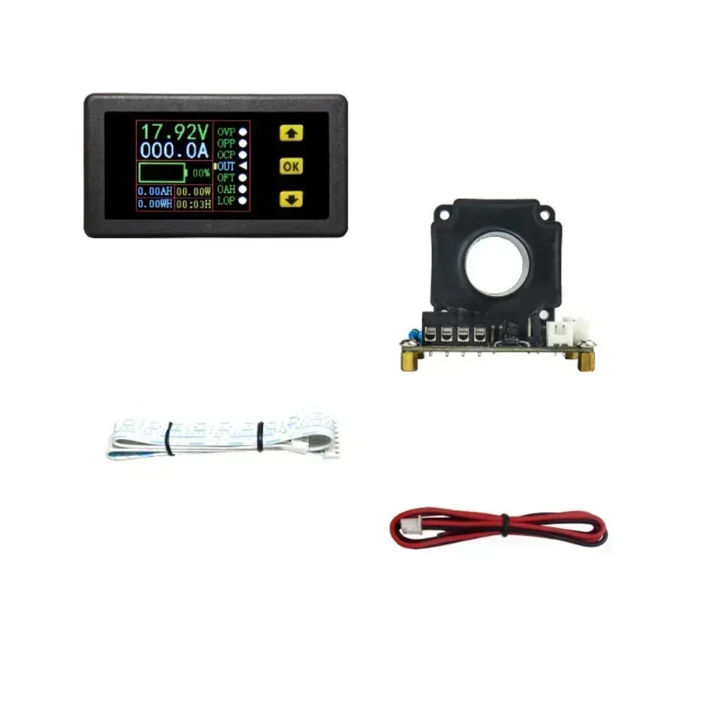 VAC9010H ホールクーロンメーター カラーLCD DC - Battery Monitor Coulometer のレビューと価格