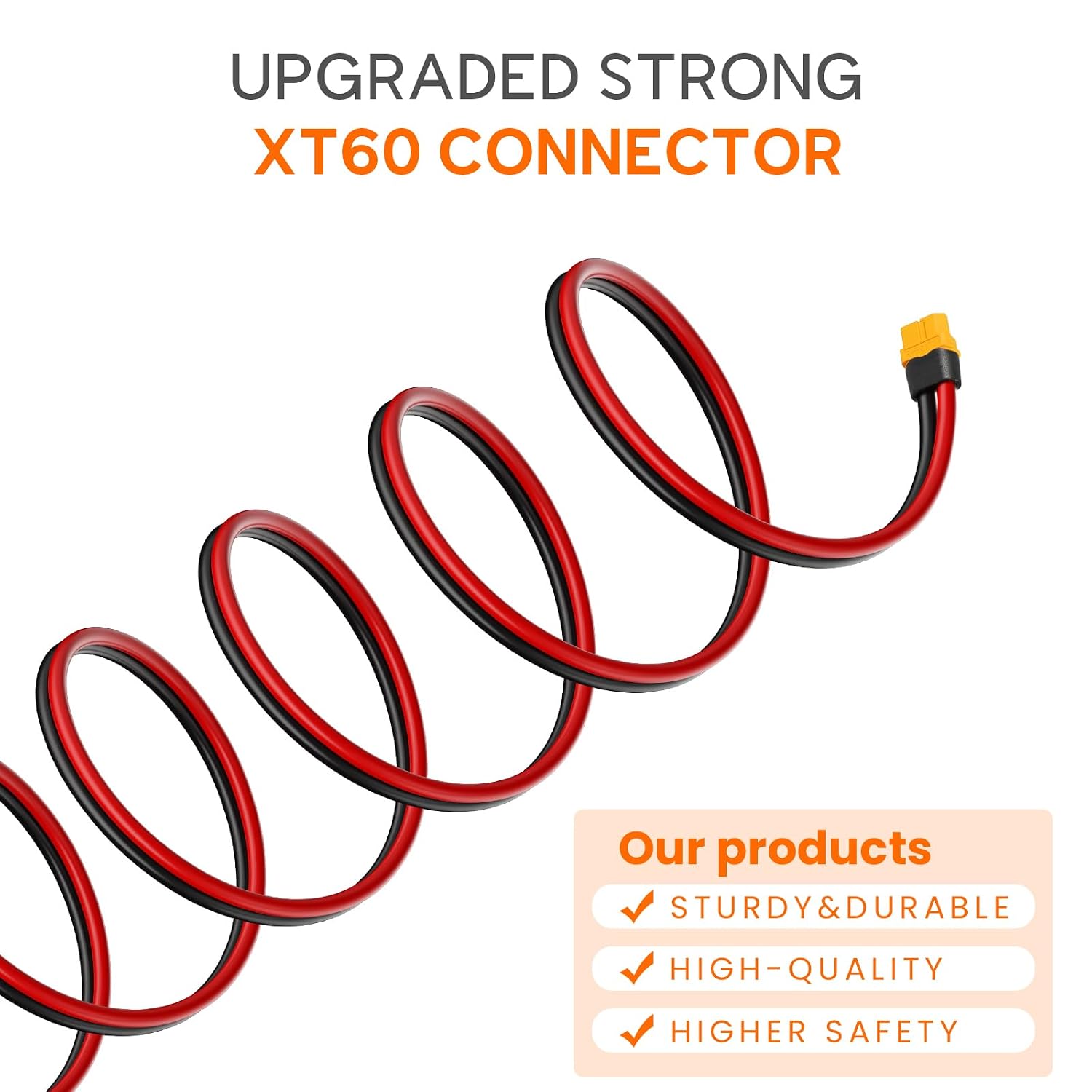 10フィート 12AWG ソーラーケーブル XT60 充電延 - Solar Cable Mc4 Connector のレビューと価格