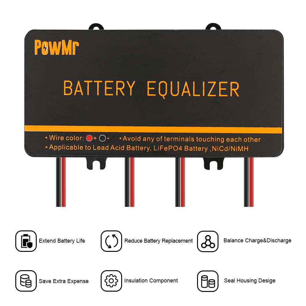 PowMr USA 24V 48V バッテリーイコライザー  - Battery Equalizer Balancer のレビューと価格