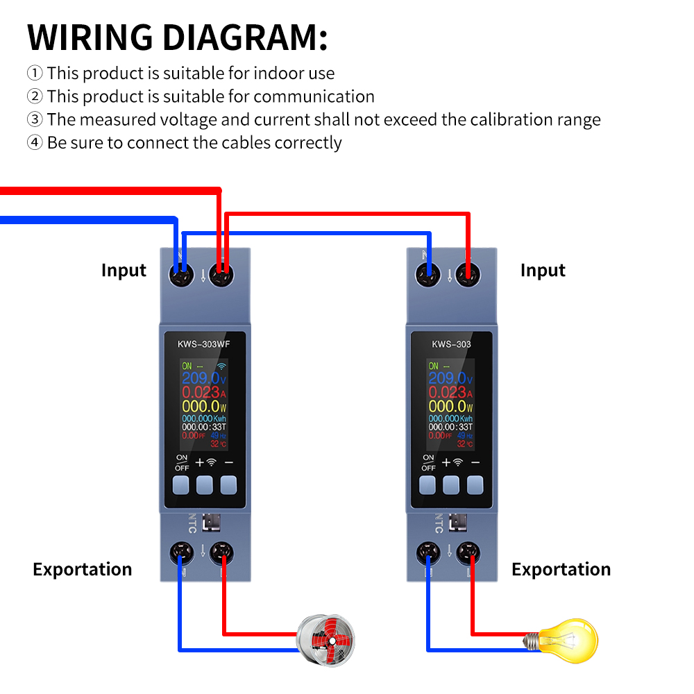 KWS-303 Tuya WiFi パワーメーター TFT  - Battery Monitor Coulometer のレビューと価格