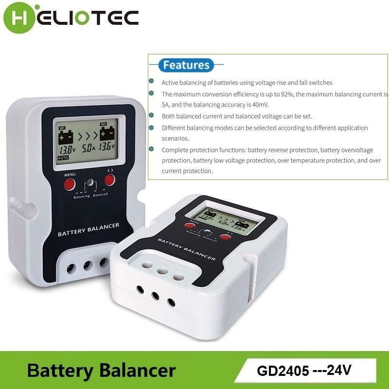 24V バッテリーイコライザー電圧表示付きバッテリーバランサ - Battery Equalizer Balancer のレビューと価格