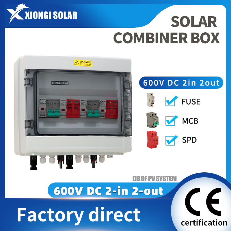 XIONGISOLAR高品質600V PVコンバイナボックス - Solar Combiner Box のレビューと価格