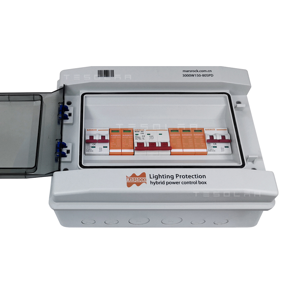 照明保護風力太陽光ハイブリッド電源制御ボックスpv dc結合 - Solar Combiner Box のレビューと価格