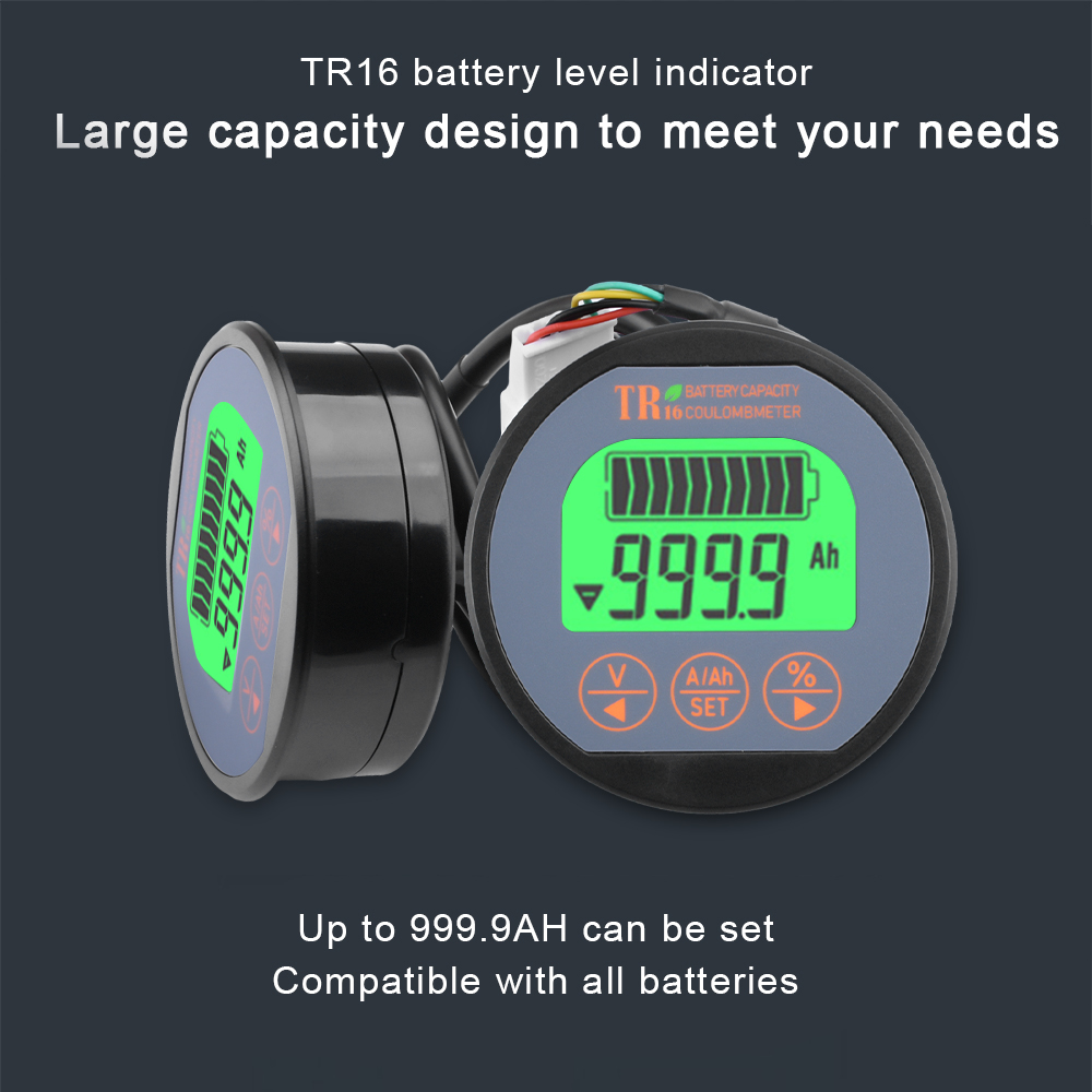 DC 8-80V 50A 100A 350A TR16 バッ - Battery Monitor Coulometer のレビューと価格
