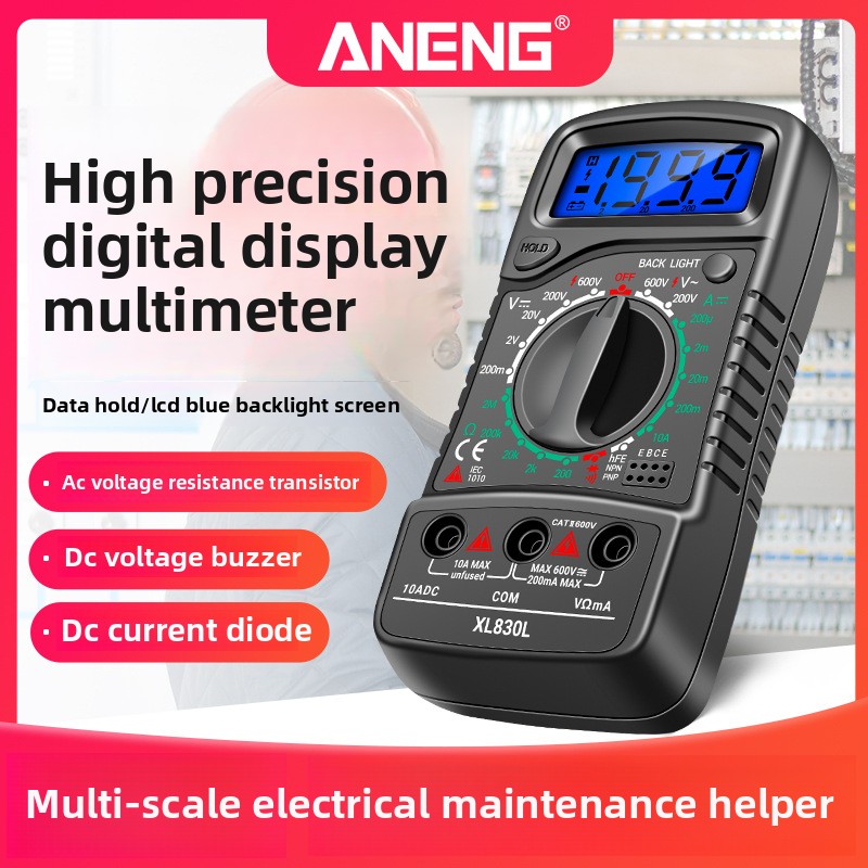 ANENG XL830L デジタルマルチメータ高精度電圧電流 - Battery Monitor Coulometer のレビューと価格