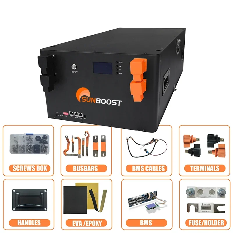 サンブーストDIYケースキット 48V 280Ah 15KW - Solar Combiner Box のレビューと価格