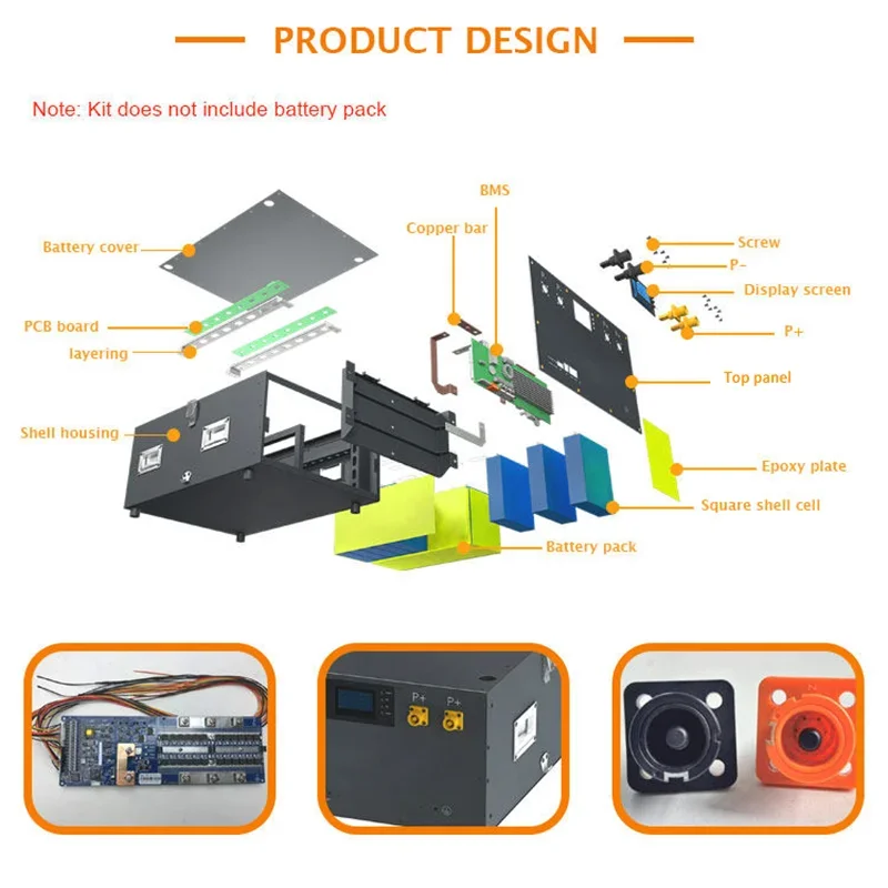 サンブーストDIYケースキット 48V 280Ah 15KW - Solar Combiner Box のレビューと価格