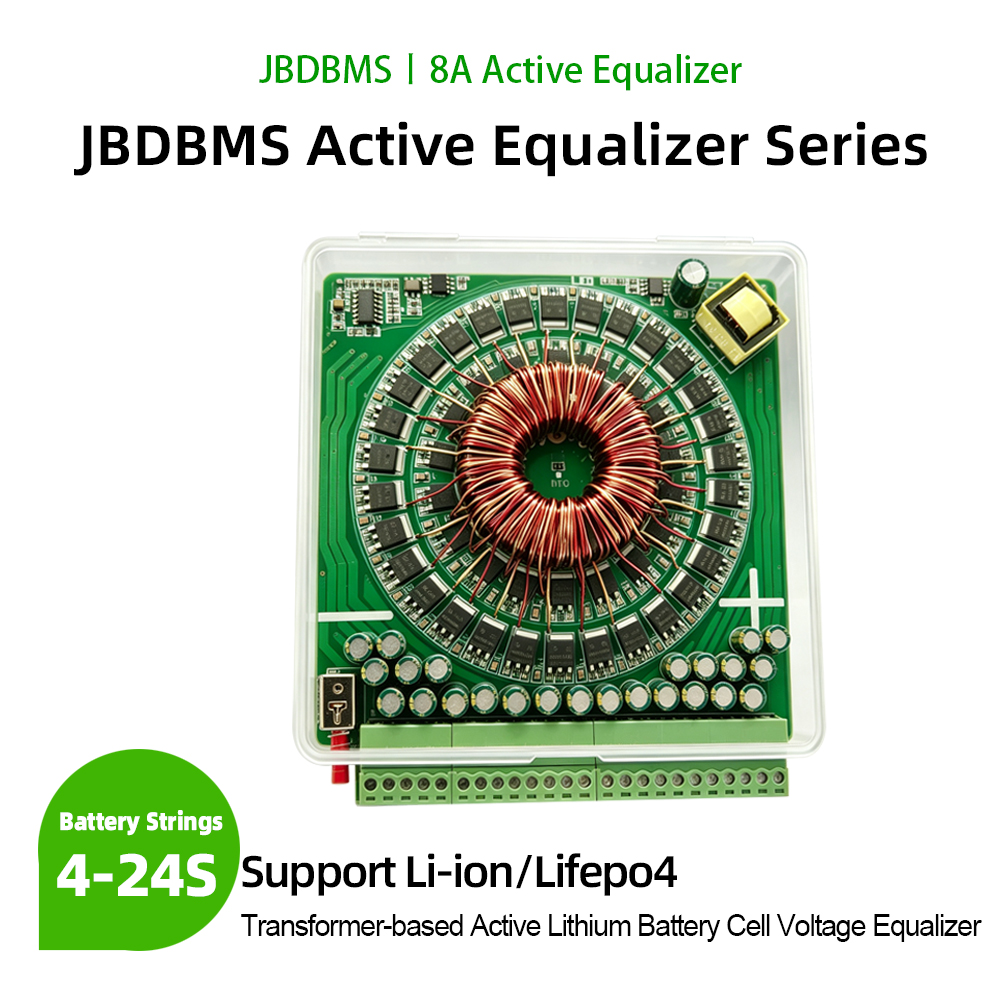 JBDBMS 4-24S 8A アクティブバッテリーバランサ - Battery Equalizer Balancer のレビューと価格