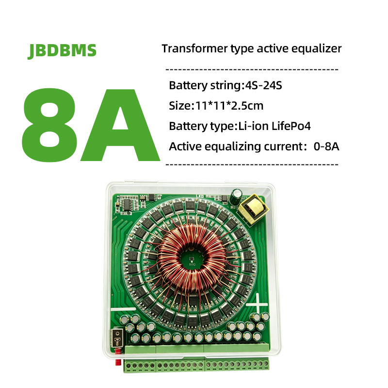 JBDBMS 4-24S 8A アクティブバッテリーバランサ - Battery Equalizer Balancer のレビューと価格