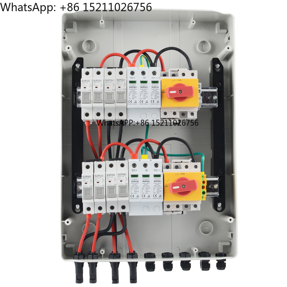 IP65 4入力2出力 4ストリング 25A 1000V D - Solar Combiner Box のレビューと価格