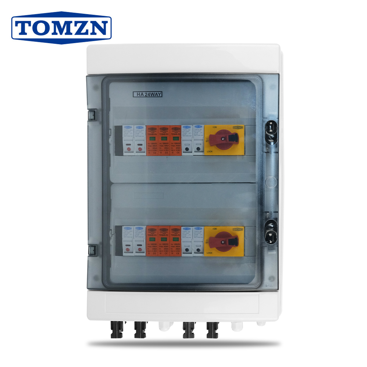 太陽光発電 PV コンバイナボックス雷保護 4 入力 2 出 - Solar Combiner Box のレビューと価格
