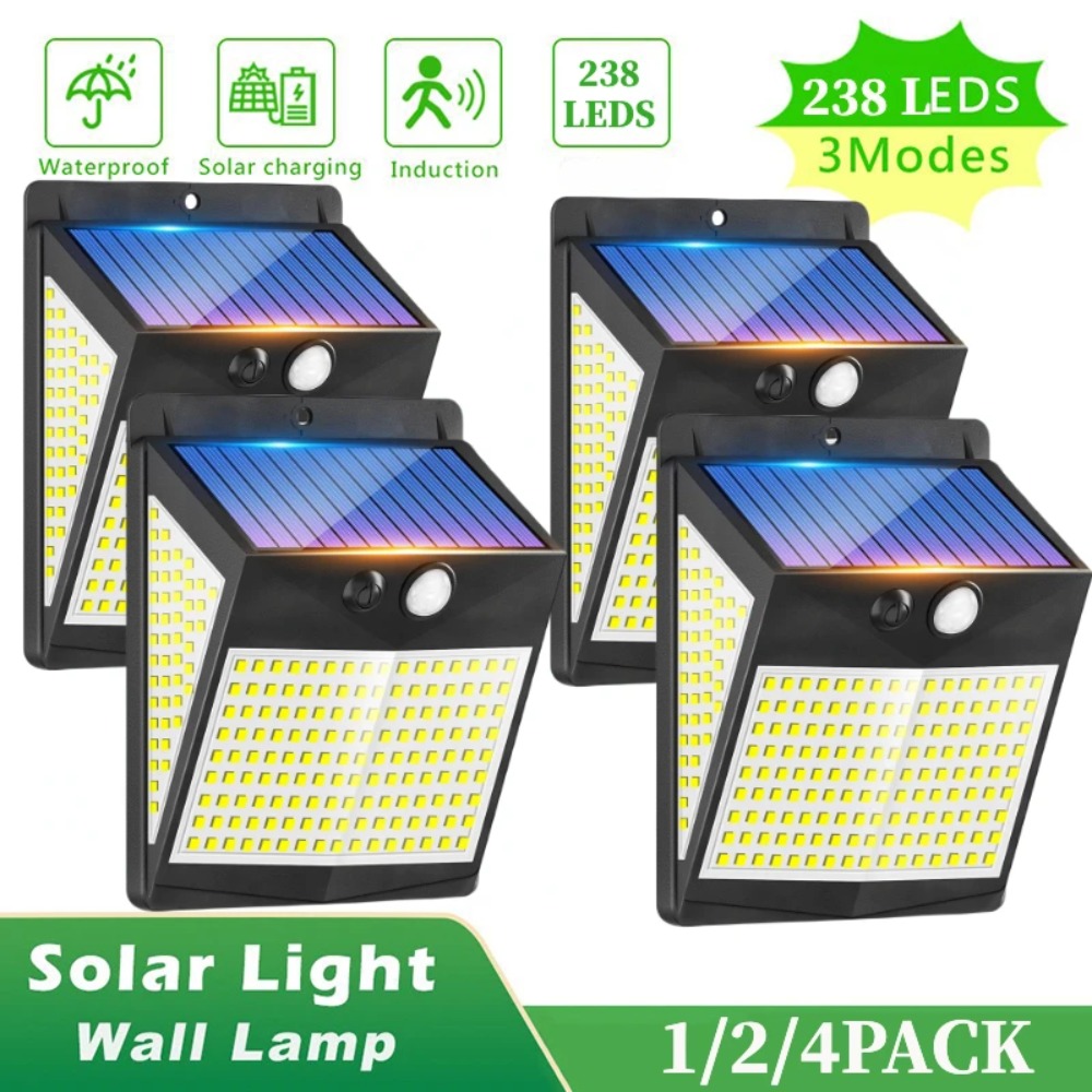 Pirモーションセンサー付きウォールランプ,屋外ライト,防水 - Waterproof Junction Box Solar のレビューと価格
