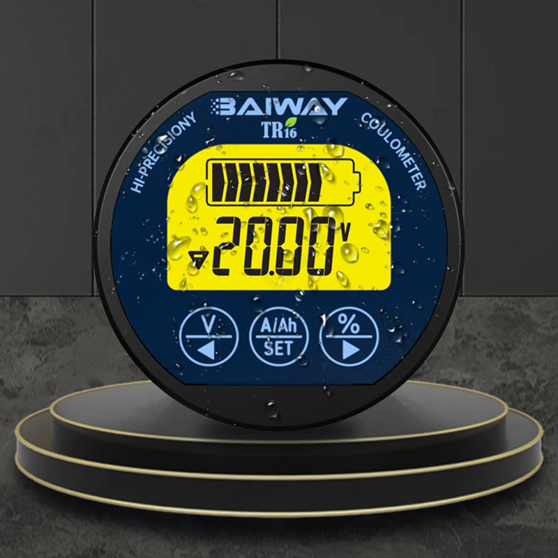 TR16H 防水クーロメーター DC 8-120V 50A/ - Battery Monitor Coulometer のレビューと価格