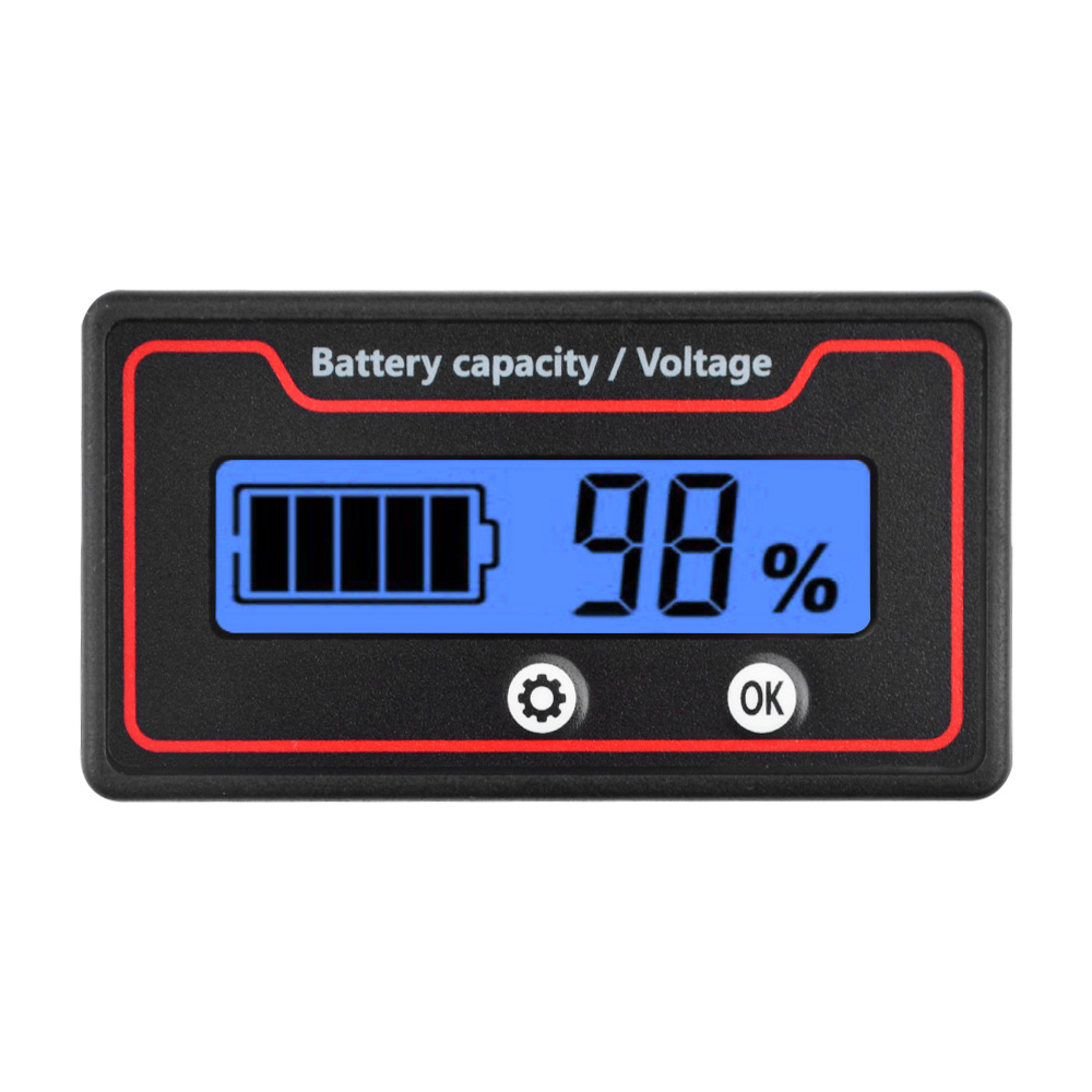 車のバッテリー充電レベルインジケーター 12V 24V 36 - Battery Monitor Coulometer のレビューと価格