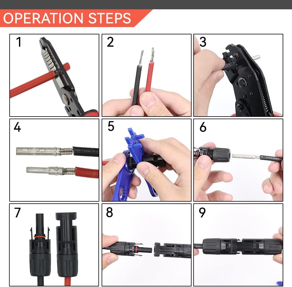 ソーラーパネルクリンパツールキット（スパナ、ワイヤーストリッ - Solar Cable Mc4 Connector のレビューと価格