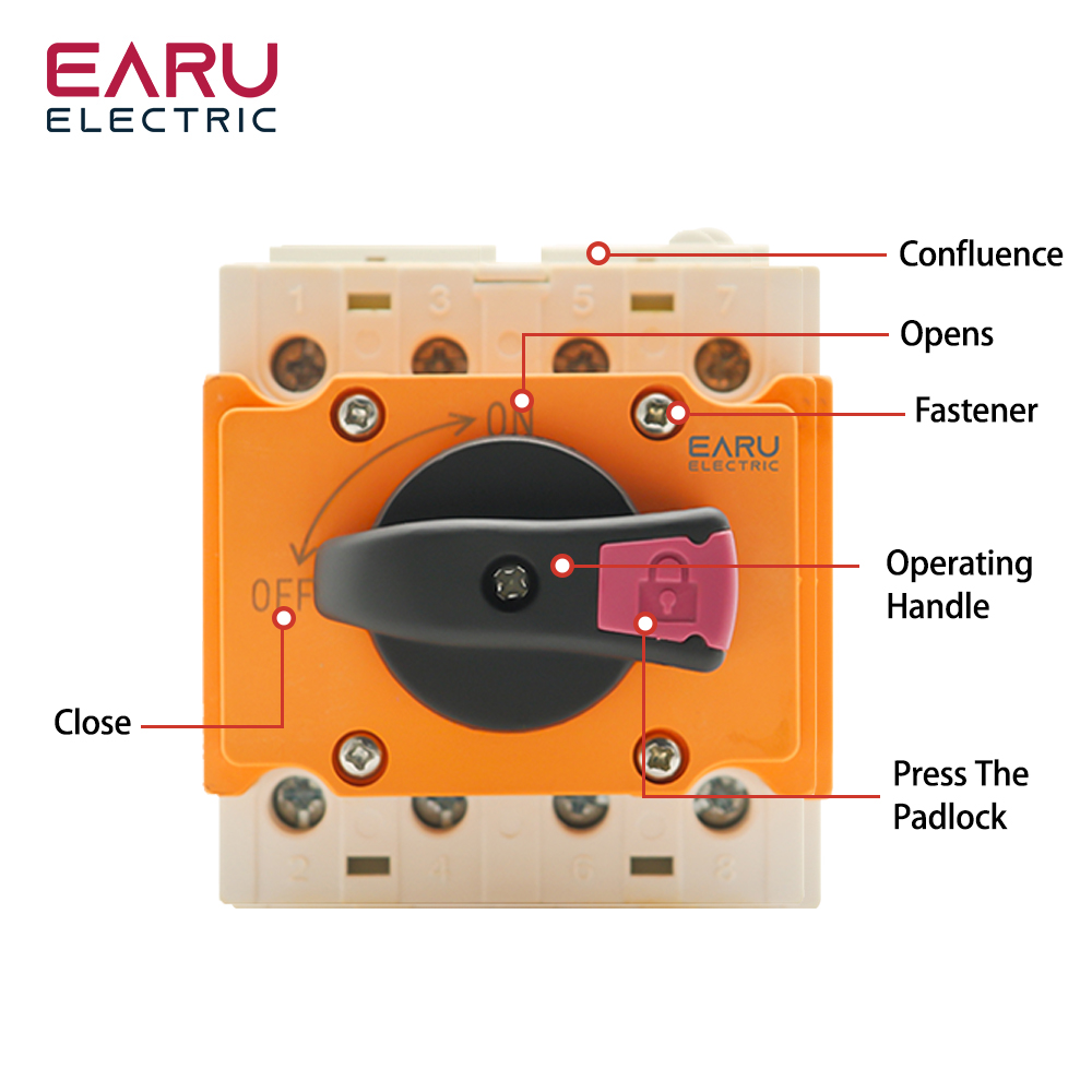 EARU 4P 32A DC 1500V 太陽光発電用回転式 - Solar Combiner Box のレビューと価格