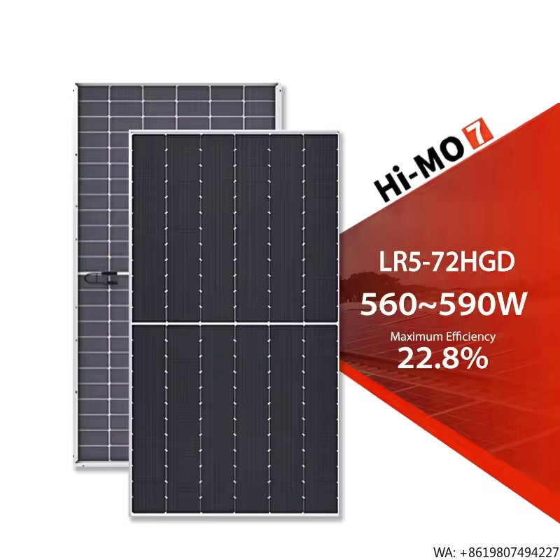 ロンジ ハイモ7 ソーラーパネル HPBC技術搭載 LR5- - Longi Panel Lr5 のレビューと価格